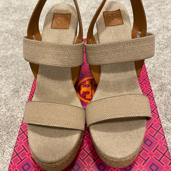 Tory Burch Wedge slingback Espadrilles - Picture 1 of 3
